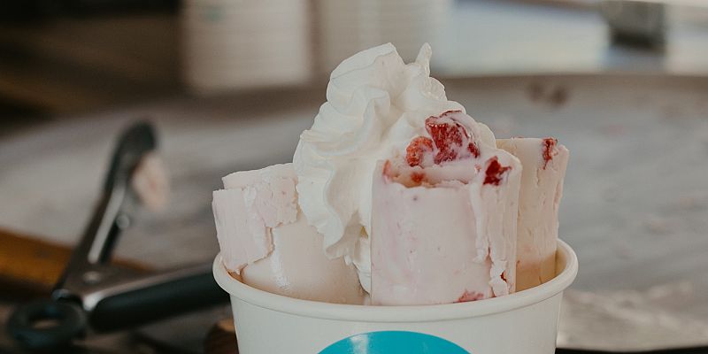 Sweet Cloud Ice cream rolls